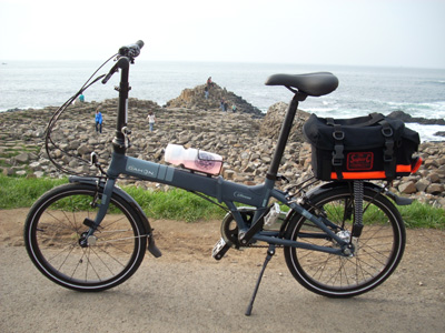 Dahon at The Giants Causeway